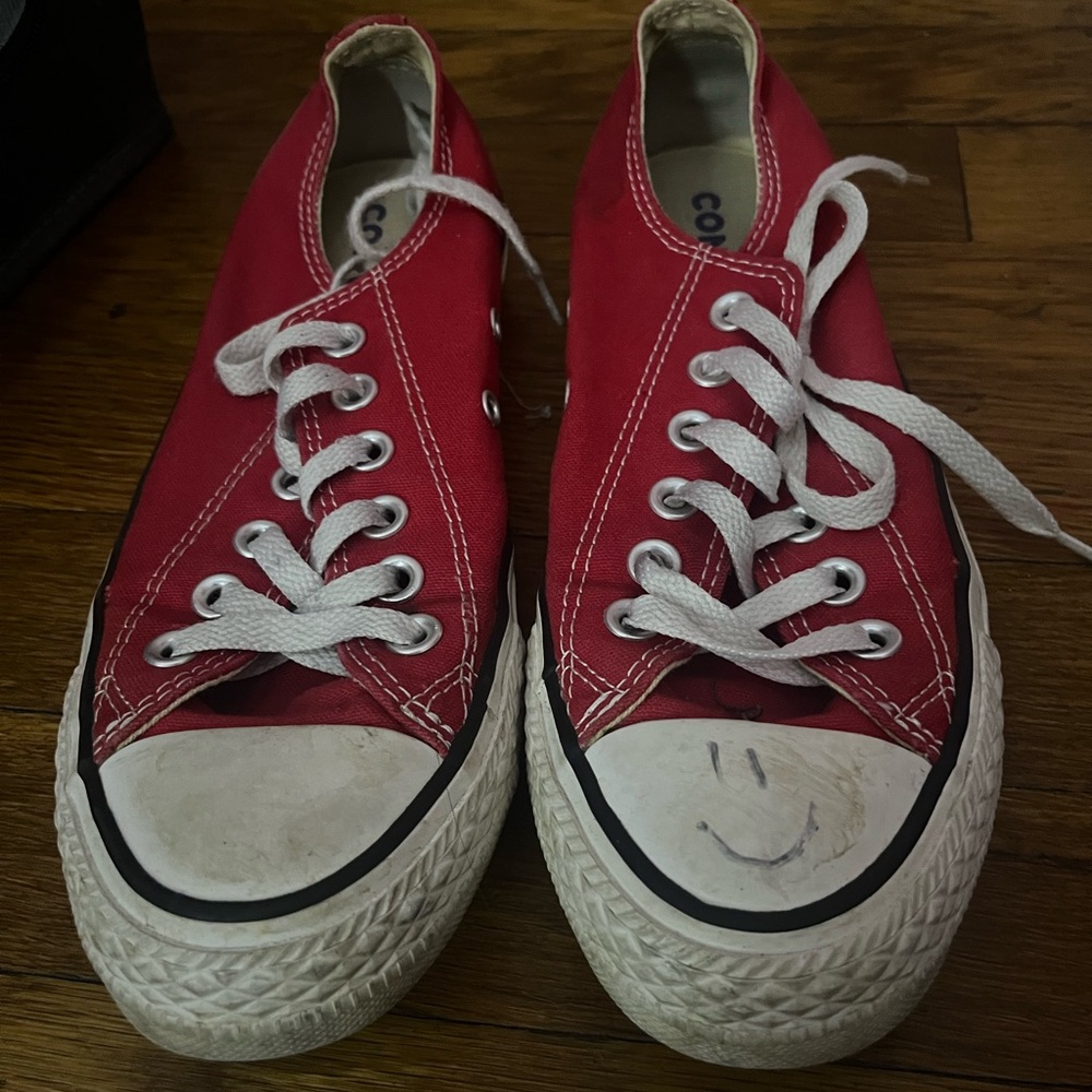 Converse Kids Red Sneakers